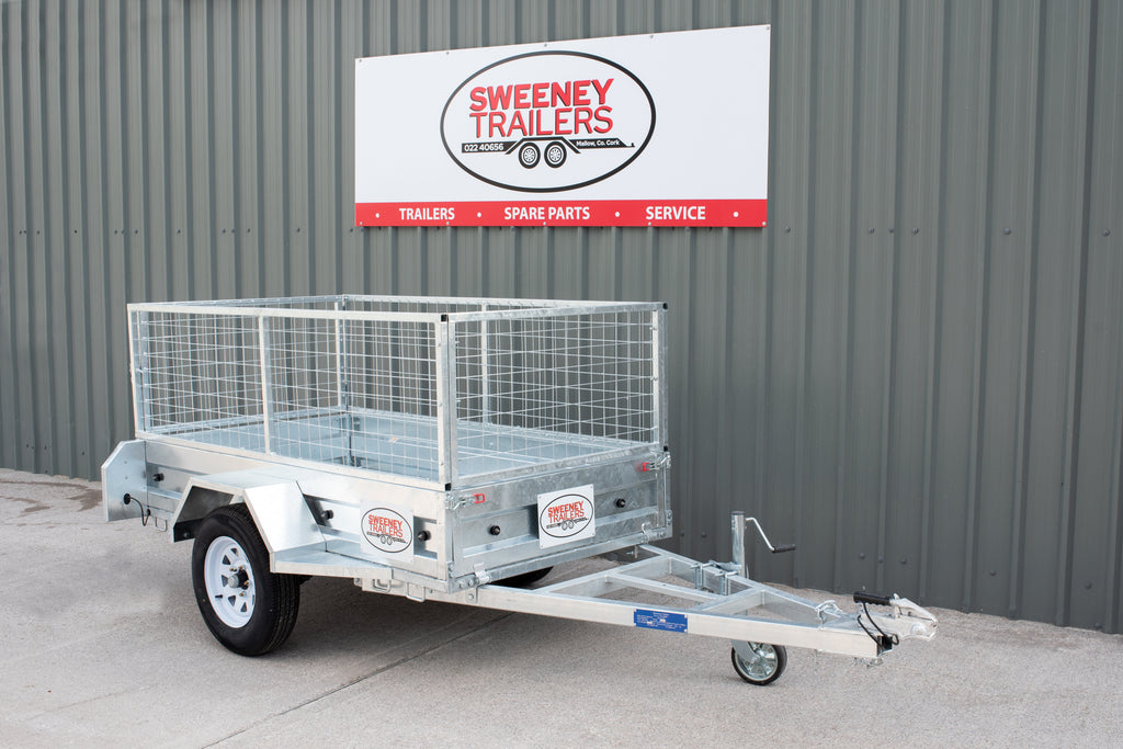 Sweeney 7' 2'' x 4' 2'' General Purpose Galvanised Single Axle Trailer (750kg)