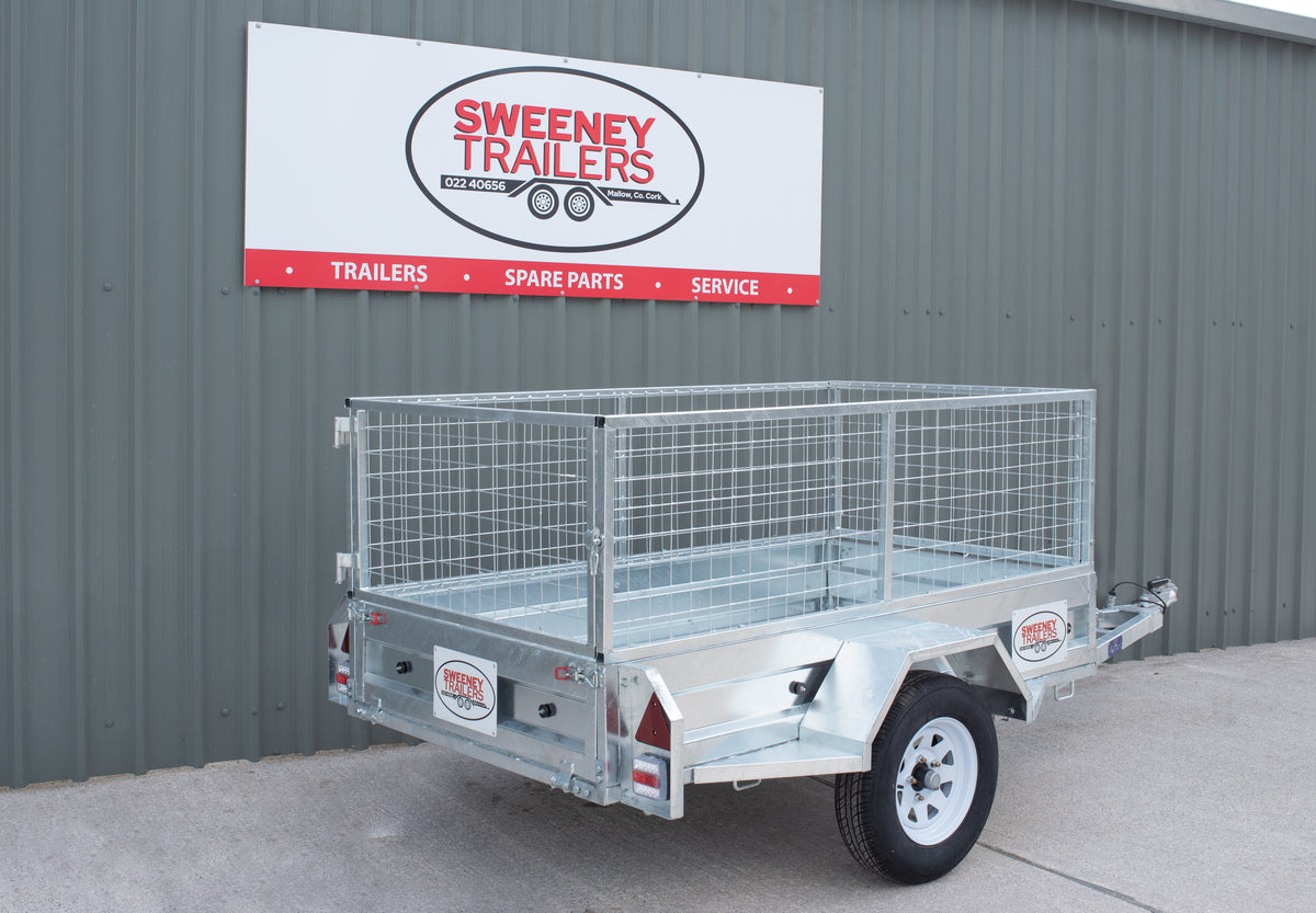 Sweeney 7' 2'' x 4' 2'' General Purpose Galvanised Single Axle Trailer (750kg)